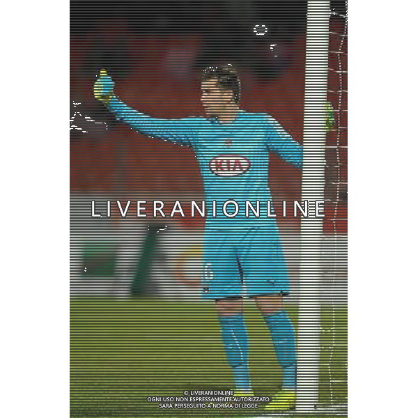 Cedric CARRASSO - 07.02.2015 - Evian Thonon / Bordeaux - 24eme journee de Ligue 1 Photo : Jean Paul Thomas / Icon Sport AG ALDO LIVERANI SAS ONLY ITALY