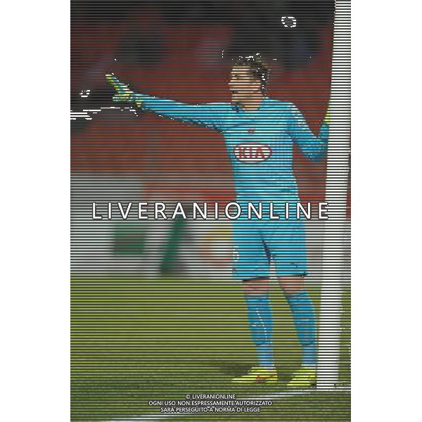Cedric CARRASSO - 07.02.2015 - Evian Thonon / Bordeaux - 24eme journee de Ligue 1 Photo : Jean Paul Thomas / Icon Sport AG ALDO LIVERANI SAS ONLY ITALY