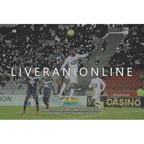 Gilles SUNU - 07.02.2015 - Evian Thonon / Bordeaux - 24eme journee de Ligue 1 Photo : Jean Paul Thomas / Icon Sport AG ALDO LIVERANI SAS ONLY ITALY