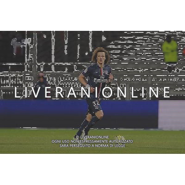 David LUIZ - 08.02.2015 - Lyon / Paris Saint Germain - 24eme journee de Ligue 1 Photo : Jean Paul Thomas / Icon Sport AG ALDO LIVERANI SAS ONLY ITALY