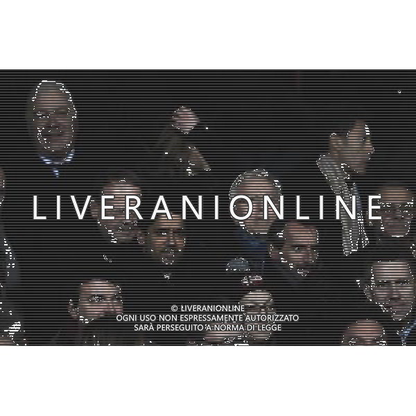 Nasser AL KHELAIFI / Jean Claude BLANC - 08.02.2015 - Lyon / Paris Saint Germain - 24eme journee de Ligue 1 Photo : Jean Paul Thomas / Icon Sport AG ALDO LIVERANI SAS ONLY ITALY