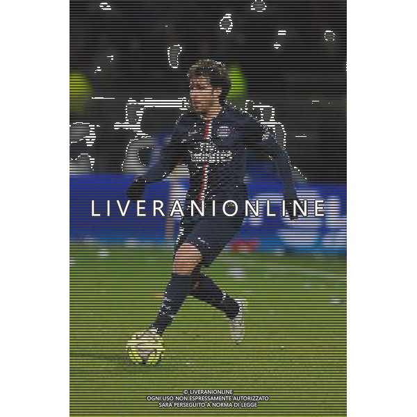 MAXWELL - 08.02.2015 - Lyon / Paris Saint Germain - 24eme journee de Ligue 1 Photo : Jean Paul Thomas / Icon Sport AG ALDO LIVERANI SAS ONLY ITALY