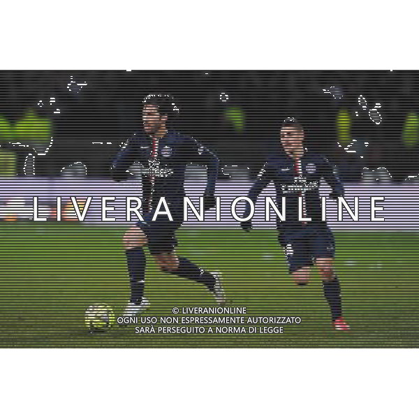MAXWELL - 08.02.2015 - Lyon / Paris Saint Germain - 24eme journee de Ligue 1 Photo : Jean Paul Thomas / Icon Sport AG ALDO LIVERANI SAS ONLY ITALY
