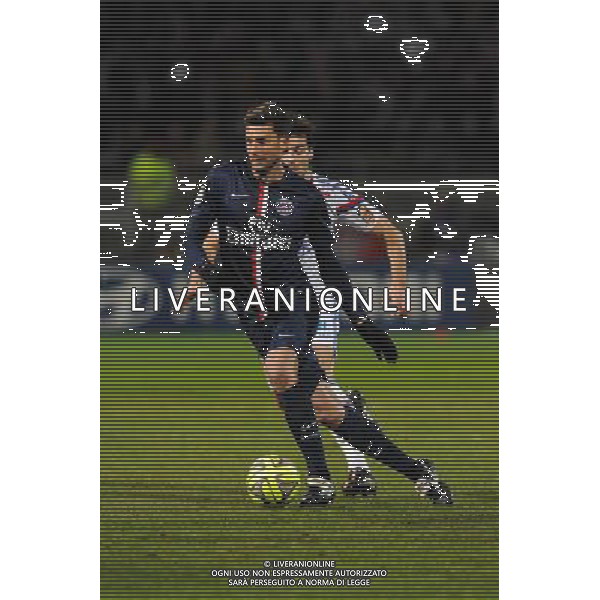 Thiago MOTTA - 08.02.2015 - Lyon / Paris Saint Germain - 24eme journee de Ligue 1 Photo : Jean Paul Thomas / Icon Sport AG ALDO LIVERANI SAS ONLY ITALY