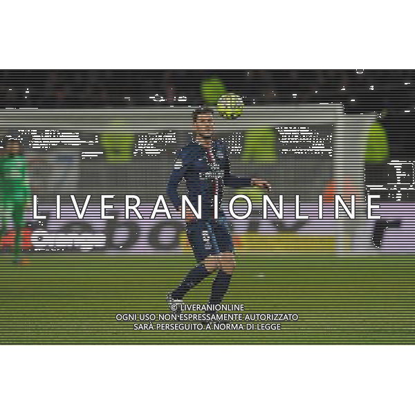 Thiago MOTTA - 08.02.2015 - Lyon / Paris Saint Germain - 24eme journee de Ligue 1 Photo : Jean Paul Thomas / Icon Sport AG ALDO LIVERANI SAS ONLY ITALY