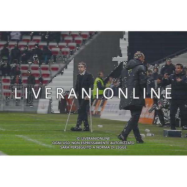 Claude PUEL / Michel DER ZAKARIAN - 08.02.2015 - Nice / Nantes - 24e journee Ligue 1 Photo : Jc Magnenet / Icon Sport ag aldo liverani sas only italy