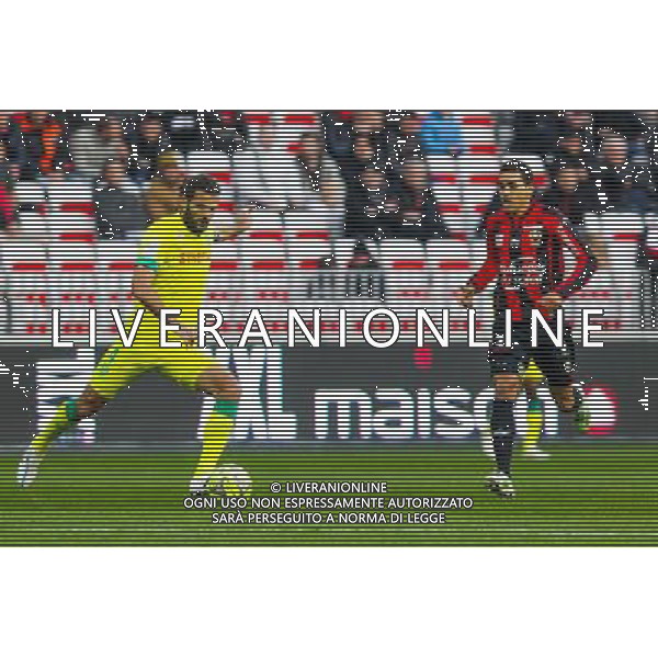 Oswaldo VIZCARRONDO - 08.02.2015 - Nice / Nantes - 24e journee Ligue 1 Photo : Jc Magnenet / Icon Sport ag aldo liverani sas only italy