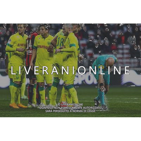 Tony CHAPRON - 08.02.2015 - Nice / Nantes - 24e journee Ligue 1 Photo : Jc Magnenet / Icon Sport ag aldo liverani sas only italy