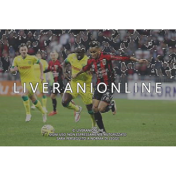 Issa CISSOKHO / Jordan AMAVI - 08.02.20145 - Nice / Nantes - 24e journee Ligue 1 Photo : Jc Magnenet / Icon Sport ag aldo liverani sas only italy