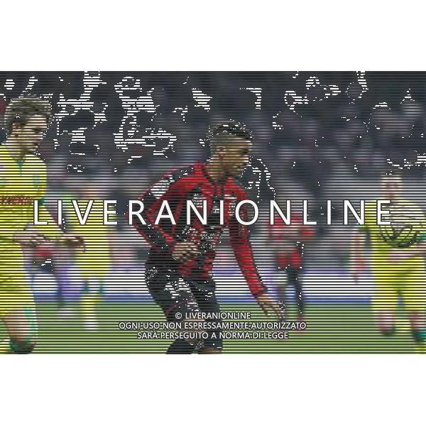 Alassane PLEA - 08.02.20145 - Nice / Nantes - 24e journee Ligue 1 Photo : Jc Magnenet / Icon Sport ag aldo liverani sas only italy