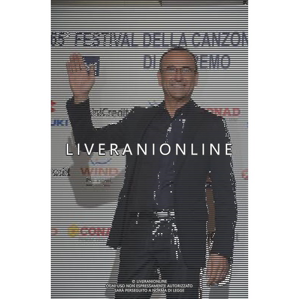 65mo Festival della canzone italiana di Sanremo 09 febbraio 2015 - Prima conferenza stampa nella foto Carlo Conti ©Gazzaniga/AGENZIA ALDO LIVERANI SAS