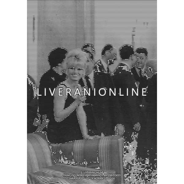 BRIGITTE BARDOT ATTRICE A ROMA NELL\'APRILE 1963 - RETROSPETTIVA ©ARCHIVIO AGENZIA ALDO LIVERANI SAS