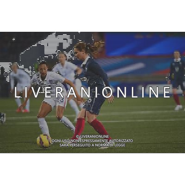 Amandine HENRY - 08.02.2015 - Football feminin - France / Etats Unis - match amical -Lorient Photo : Winterpress / Icon Sport AG ALDO LIVERANI SAS ONLY ITALY