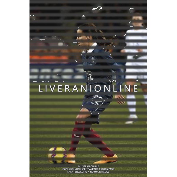 Amel MAJRI - 08.02.2015 - Football feminin - France / Etats Unis - match amical -Lorient Photo : Winterpress / Icon Sport AG ALDO LIVERANI SAS ONLY ITALY