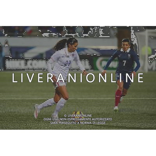 Christen PRESS - 08.02.2015 - Football feminin - France / Etats Unis - match amical -Lorient Photo : Winterpress / Icon Sport AG ALDO LIVERANI SAS ONLY ITALY