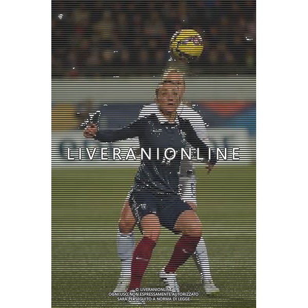 Gaetane THINEY - 08.02.2015 - Football feminin - France / Etats Unis - match amical -Lorient Photo : Winterpress / Icon Sport AG ALDO LIVERANI SAS ONLY ITALY