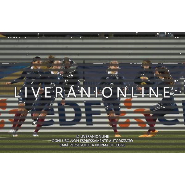 Joie Eugenie LE SOMMER - 08.02.2015 - Football feminin - France / Etats Unis - match amical -Lorient Photo : Winterpress / Icon Sport AG ALDO LIVERANI SAS ONLY ITALY