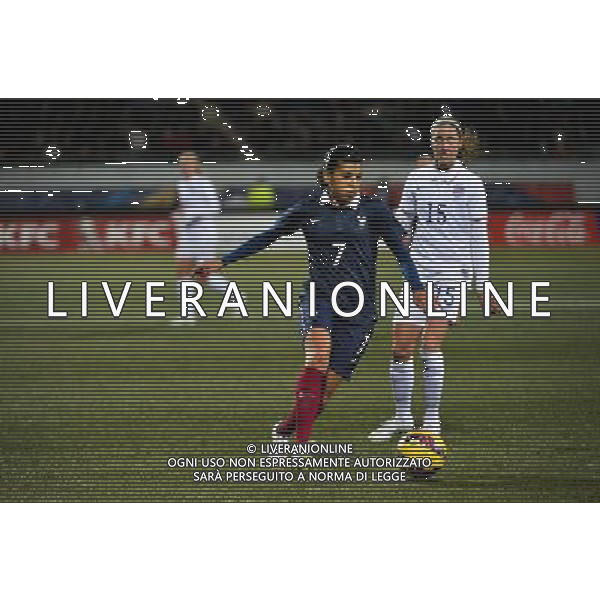 Kenza DALI - 08.02.2015 - Football feminin - France / Etats Unis - match amical -Lorient Photo : Winterpress / Icon Sport AG ALDO LIVERANI SAS ONLY ITALY
