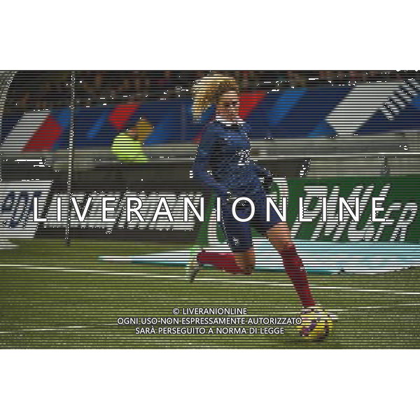 Kheira HAMRAOUI - 08.02.2015 - Football feminin - France / Etats Unis - match amical -Lorient Photo : Winterpress / Icon Sport AG ALDO LIVERANI SAS ONLY ITALY