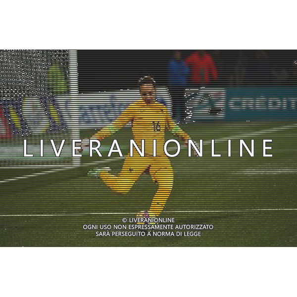 Sarah BOUHADDI - 08.02.2015 - Football feminin - France / Etats Unis - match amical -Lorient Photo : Winterpress / Icon Sport AG ALDO LIVERANI SAS ONLY ITALY