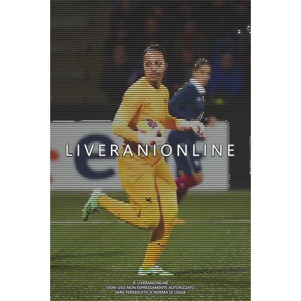 Sarah BOUHADDI - 08.02.2015 - Football feminin - France / Etats Unis - match amical -Lorient Photo : Winterpress / Icon Sport AG ALDO LIVERANI SAS ONLY ITALY