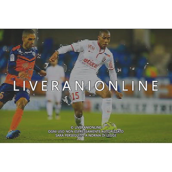 Djibril SIDIBE - 07.02.2015 - Montpellier / Lille - 24eme journee de Ligue 1 Photo : Nicolas Guyonnet / Icon Sport AG ALDO LIVERANI SAS ONLY ITALY