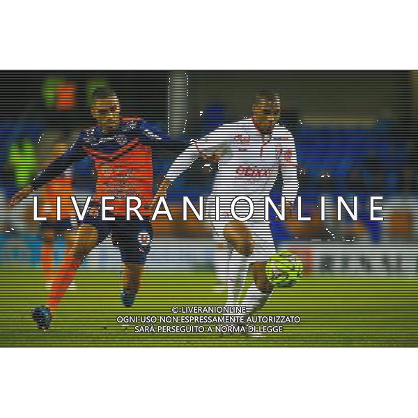 Djibril SIDIBE - 07.02.2015 - Montpellier / Lille - 24eme journee de Ligue 1 Photo : Nicolas Guyonnet / Icon Sport AG ALDO LIVERANI SAS ONLY ITALY