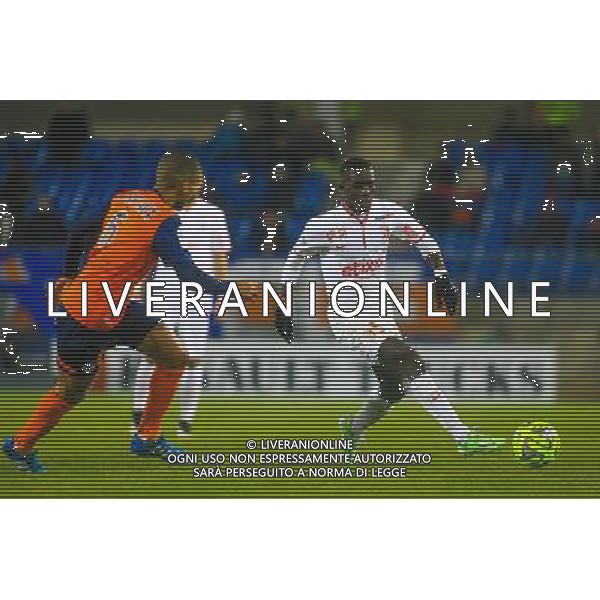 Idrissa GUEYE - 07.02.2015 - Montpellier / Lille - 24eme journee de Ligue 1 Photo : Nicolas Guyonnet / Icon Sport AG ALDO LIVERANI SAS ONLY ITALY
