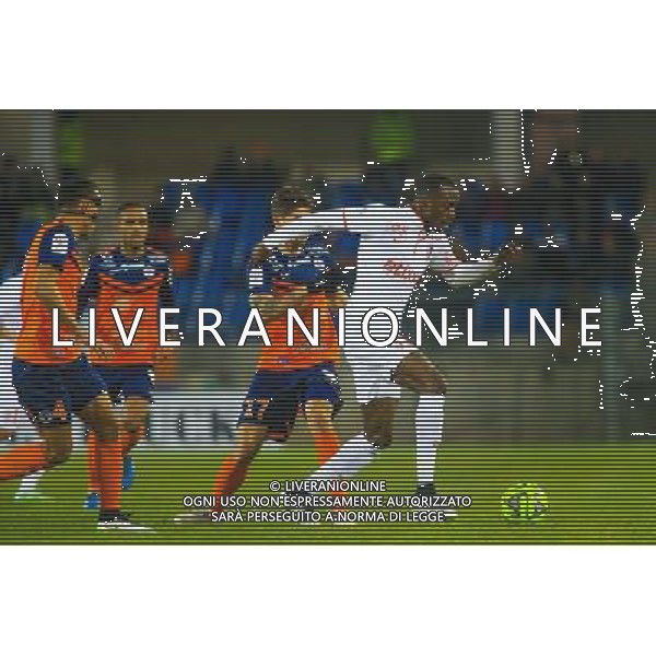 Kevin KOUBEMBA - 07.02.2015 - Montpellier / Lille - 24eme journee de Ligue 1 Photo : Nicolas Guyonnet / Icon Sport AG ALDO LIVERANI SAS ONLY ITALY