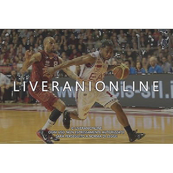Beko Lega Basket Serie A 2014/2015 3 Giornata Ritorno Mestre (VE) - 09.02.2015 Umana Reyer Venezia-EA7 Emporio Armani Milano Nella Foto:Regland-Jackson /Ph.Garbuio-Ag. Aldo Liverani