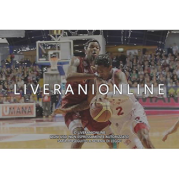 Beko Lega Basket Serie A 2014/2015 3 Giornata Ritorno Mestre (VE) - 09.02.2015 Umana Reyer Venezia-EA7 Emporio Armani Milano Nella Foto:Brooks Marshon-Stone July /Ph.Garbuio-Ag. Aldo Liverani