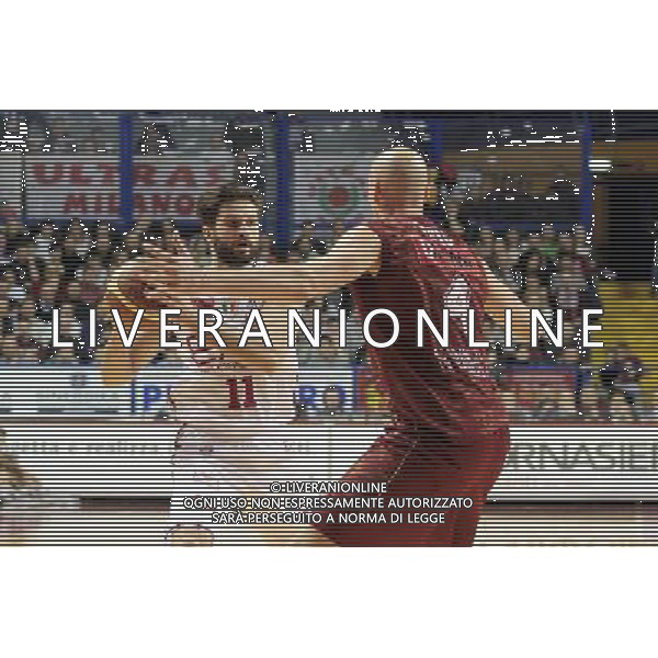 Beko Lega Basket Serie A 2014/2015 3 Giornata Ritorno Mestre (VE) - 09.02.2015 Umana Reyer Venezia-EA7 Emporio Armani Milano Nella Foto:Kleiza Linas /Ph.Garbuio-Ag. Aldo Liverani