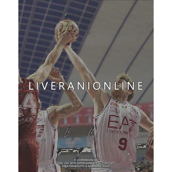 Beko Lega Basket Serie A 2014/2015 3 Giornata Ritorno Mestre (VE) - 09.02.2015 Umana Reyer Venezia-EA7 Emporio Armani Milano Nella Foto:Melli Nicolo\' /Ph.Garbuio-Ag. Aldo Liverani