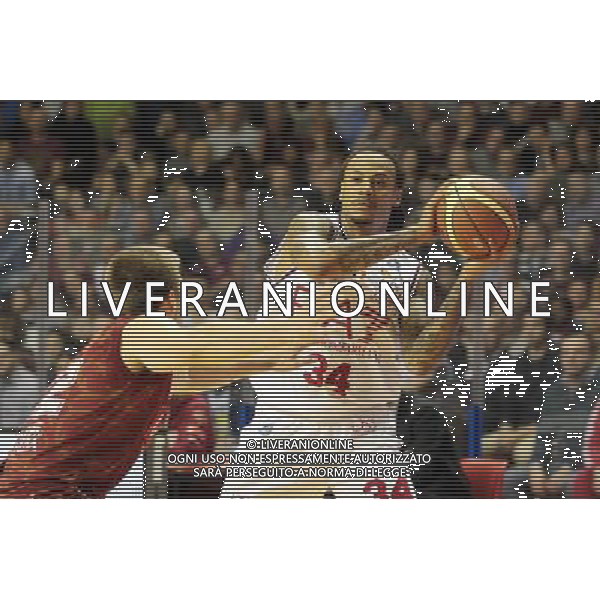 Beko Lega Basket Serie A 2014/2015 3 Giornata Ritorno Mestre (VE) - 09.02.2015 Umana Reyer Venezia-EA7 Emporio Armani Milano Nella Foto:Moss David /Ph.Garbuio-Ag. Aldo Liverani