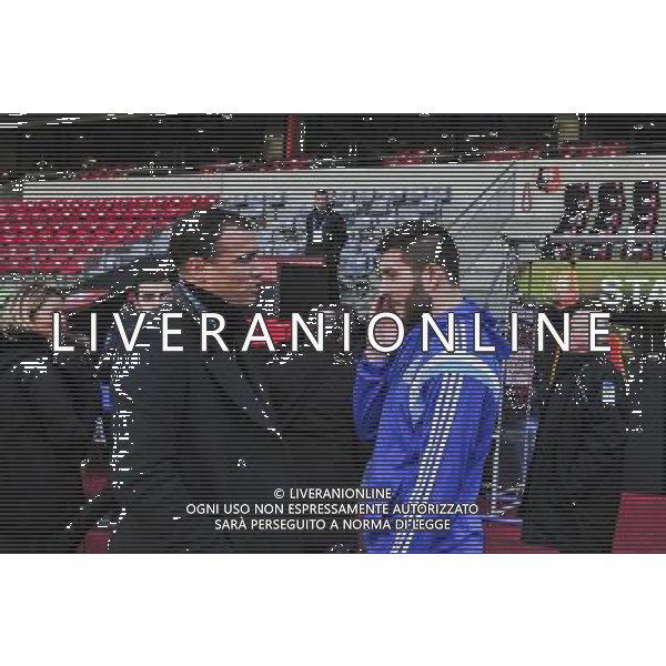 Bruno Cheyrou / Andre Pierre Gignac - 07.02.2015 - Rennes / Marseille - 24eme journee de Ligue 1 Photo : Phillipe Lebrech / Icon Sport AG ALDO LIVERANI SAS ONLY ITALY