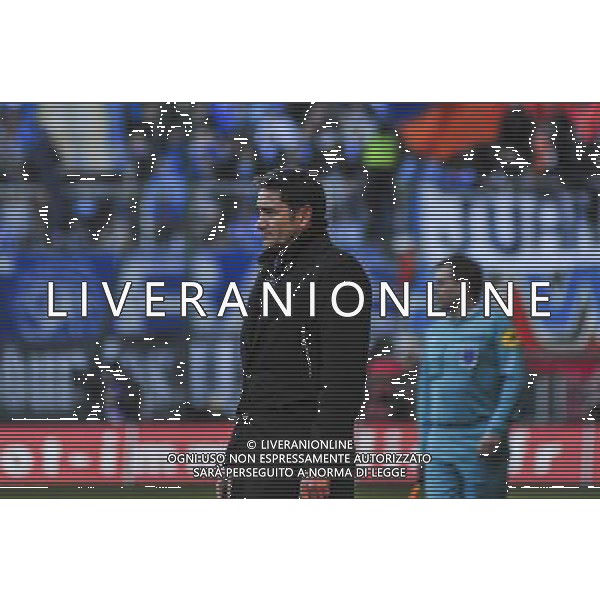 Philippe Montanier - 07.02.2015 - Rennes / Marseille - 24eme journee de Ligue 1 Photo : Phillipe Lebrech / Icon Sport AG ALDO LIVERANI SAS ONLY ITALY