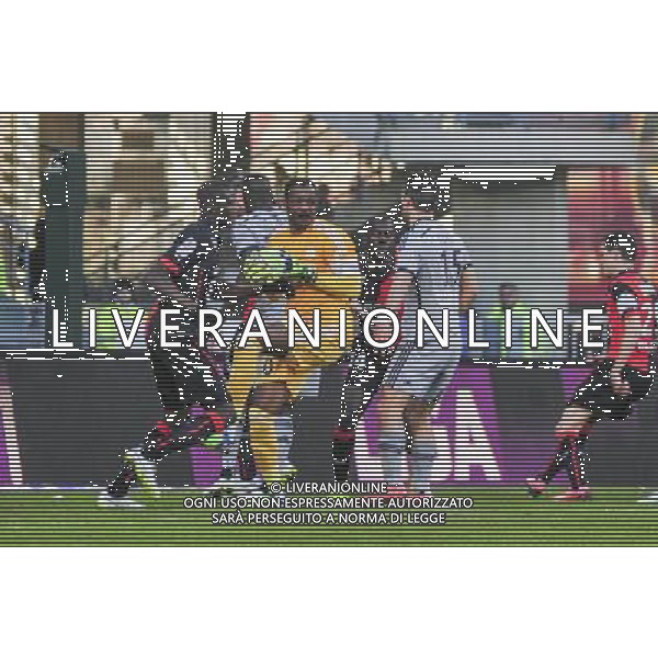 Steve Mandanda - 07.02.2015 - Rennes / Marseille - 24eme journee de Ligue 1 Photo : Phillipe Lebrech / Icon Sport AG ALDO LIVERANI SAS ONLY ITALY
