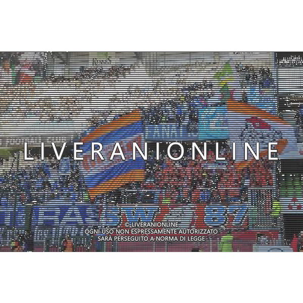 Supporters Marseille - 07.02.2015 - Rennes / Marseille - 24eme journee de Ligue 1 Photo : Phillipe Lebrech / Icon Sport AG ALDO LIVERANI SAS ONLY ITALY