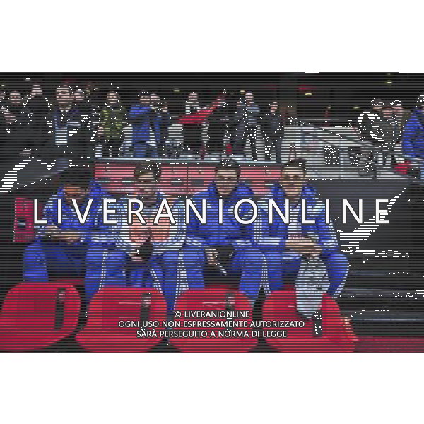 Banc Marseille / Lucas Ocampos - 07.02.2015 - Rennes / Marseille - 24eme journee de Ligue 1 Photo : Phillipe Lebrech / Icon Sport AG ALDO LIVERANI SAS ONLY ITALY