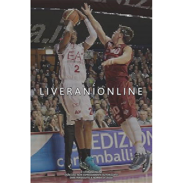 MESTRE (VE) 09-02-2015 UMANA REYER VENEZIA-EA7 EMPORIO ARMANI MILANO NELLA FOTO:BROOKS MARSHON FOTO PAOLA GARBUIO/AG.ALDO LIVERANI