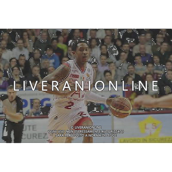 MESTRE (VE) 09-02-2015 UMANA REYER VENEZIA-EA7 EMPORIO ARMANI MILANO NELLA FOTO:BROOKS MARSHON FOTO PAOLA GARBUIO/AG.ALDO LIVERANI