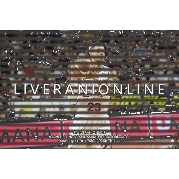 MESTRE (VE) 09-02-2015 UMANA REYER VENEZIA-EA7 EMPORIO ARMANI MILANO NELLA FOTO:HACKETT DANIEL FOTO PAOLA GARBUIO/AG.ALDO LIVERANI
