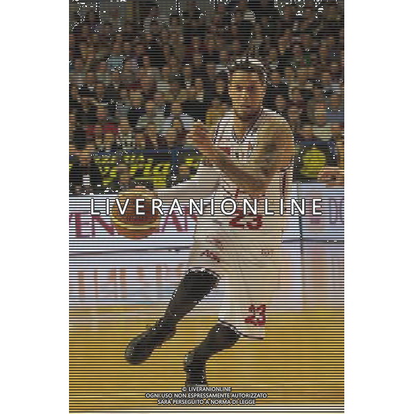 MESTRE (VE) 09-02-2015 UMANA REYER VENEZIA-EA7 EMPORIO ARMANI MILANO NELLA FOTO:HACKETT DANIEL FOTO PAOLA GARBUIO/AG.ALDO LIVERANI