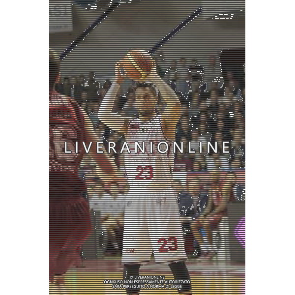 MESTRE (VE) 09-02-2015 UMANA REYER VENEZIA-EA7 EMPORIO ARMANI MILANO NELLA FOTO:HACKETT DANIEL FOTO PAOLA GARBUIO/AG.ALDO LIVERANI