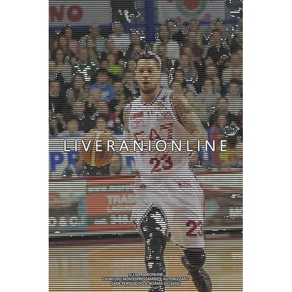 MESTRE (VE) 09-02-2015 UMANA REYER VENEZIA-EA7 EMPORIO ARMANI MILANO NELLA FOTO:HACKETT DANIEL FOTO PAOLA GARBUIO/AG.ALDO LIVERANI