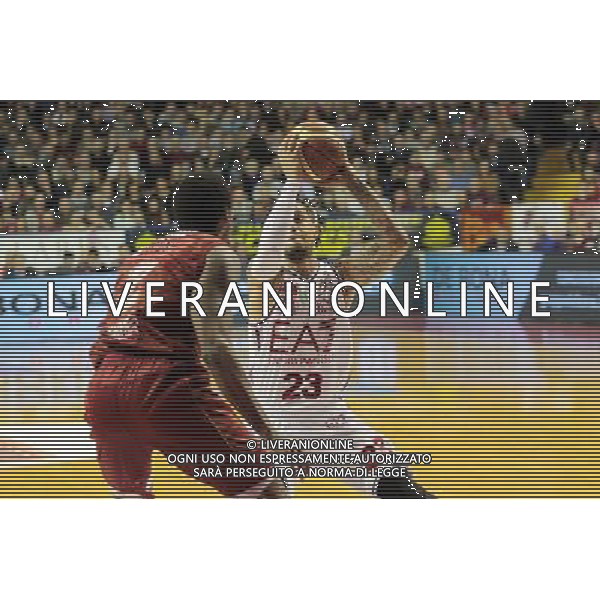 MESTRE (VE) 09-02-2015 UMANA REYER VENEZIA-EA7 EMPORIO ARMANI MILANO NELLA FOTO:HDANIELACKETT FOTO PAOLA GARBUIO/AG.ALDO LIVERANI