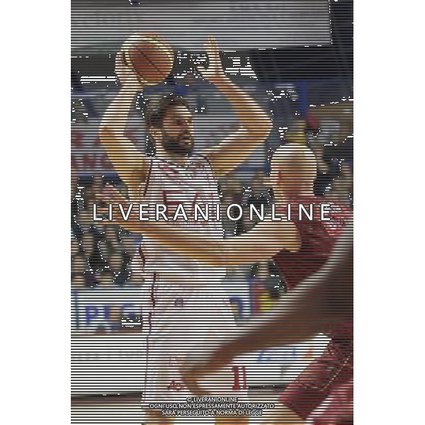 MESTRE (VE) 09-02-2015 UMANA REYER VENEZIA-EA7 EMPORIO ARMANI MILANO NELLA FOTO:KLEIZA LINAS FOTO PAOLA GARBUIO/AG.ALDO LIVERANI