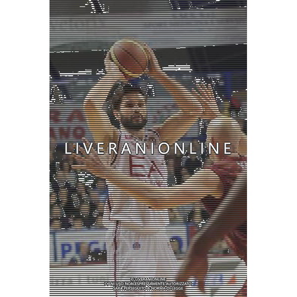 MESTRE (VE) 09-02-2015 UMANA REYER VENEZIA-EA7 EMPORIO ARMANI MILANO NELLA FOTO:KLEIZA LINAS FOTO PAOLA GARBUIO/AG.ALDO LIVERANI
