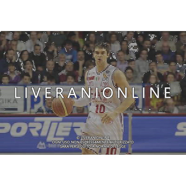 MESTRE (VE) 09-02-2015 UMANA REYER VENEZIA-EA7 EMPORIO ARMANI MILANO NELLA FOTO:MEACHAM TRENTON FOTO PAOLA GARBUIO/AG.ALDO LIVERANI
