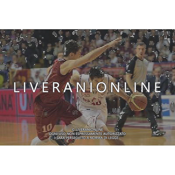 MESTRE (VE) 09-02-2015 UMANA REYER VENEZIA-EA7 EMPORIO ARMANI MILANO NELLA FOTO: MEACHAM TRENTON FOTO PAOLA GARBUIO/AG.ALDO LIVERANI